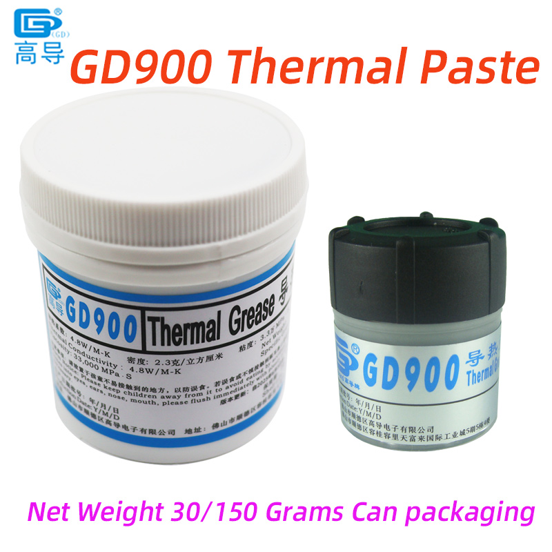 Thermal Paste - Pasta Térmica Condutiva Cinza GD900 para