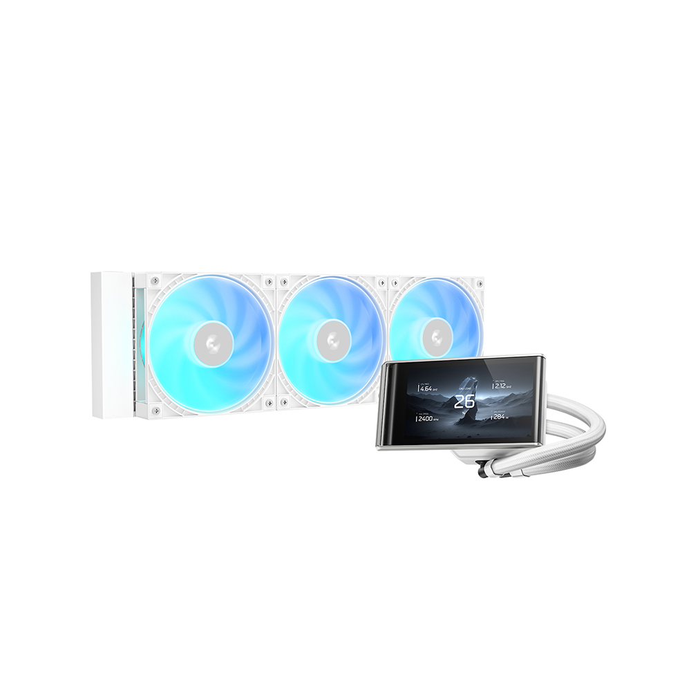 Aio Liquid Cooler - Cooler Líquido AIO WH 360mm Branco