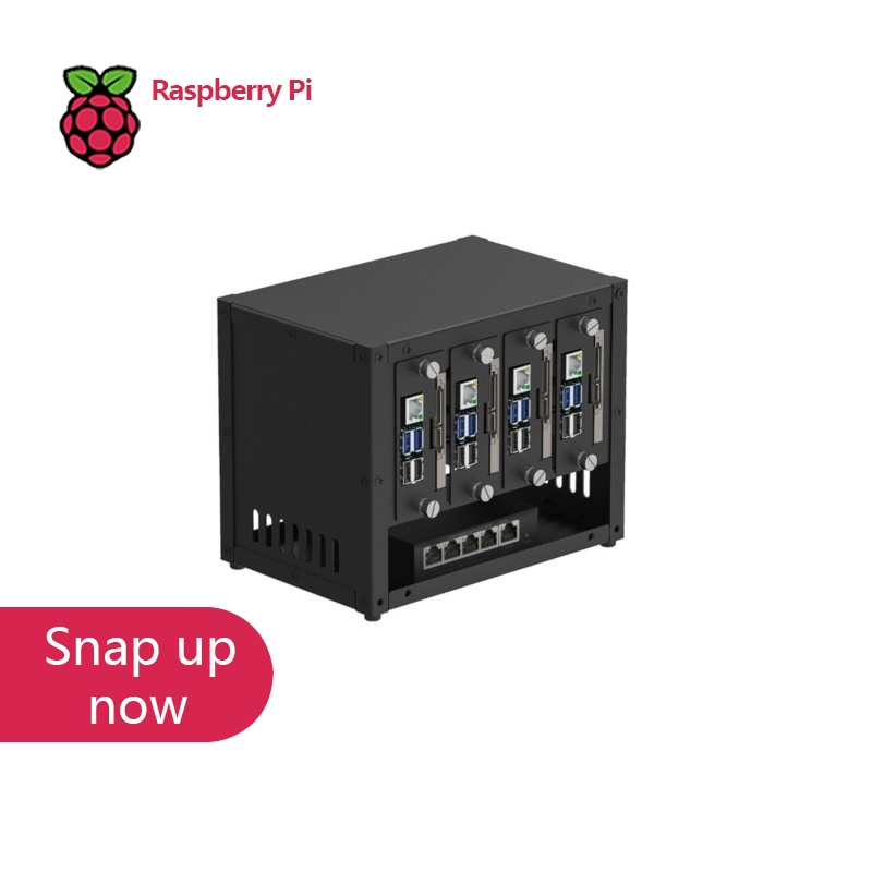 Case Fan - Gabinete UCTRONICS para Cluster Raspberry Pi,