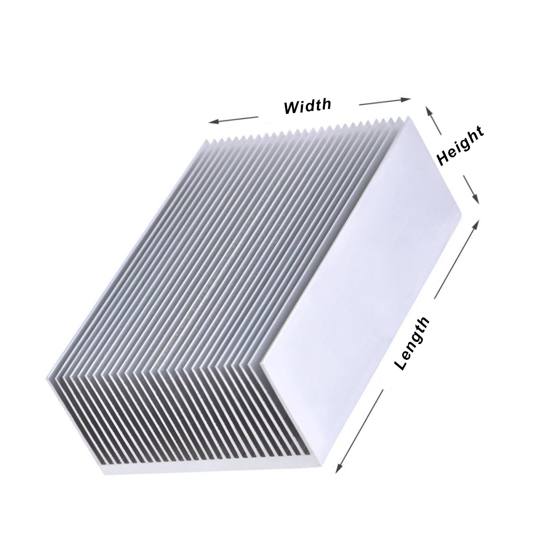 Diy refrigerador de alumínio g - Heatsink avaliação e preço