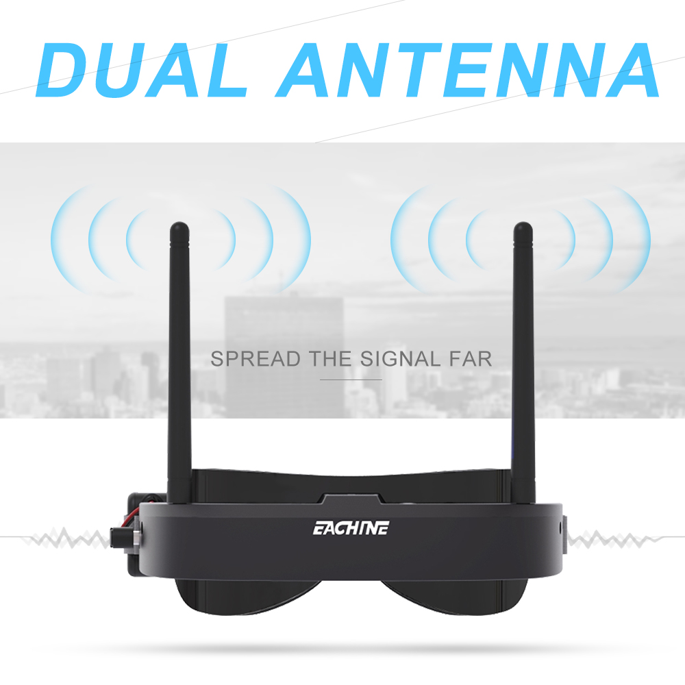 Eachine EV100 720*540 5.8G 72C - Case Fan avaliação e preço