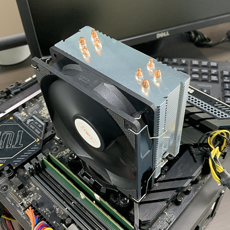 Cooler de CPU X99 Tower com 4  - Cpu Cooler avaliação e preço
