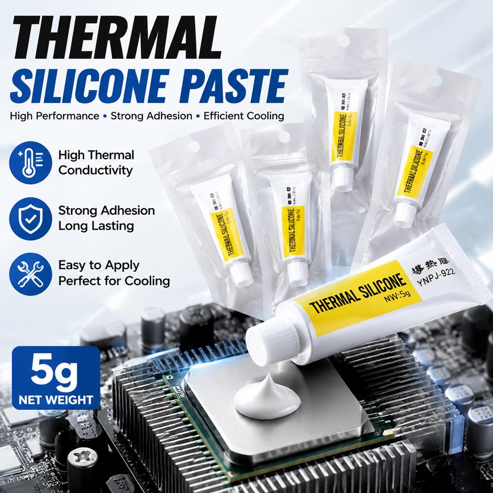 Cola térmica condutora 5g, pas - Thermal Paste avaliação e preço