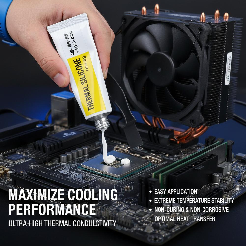 Cola térmica condutora 5g, pas - Thermal Paste avaliação e preço