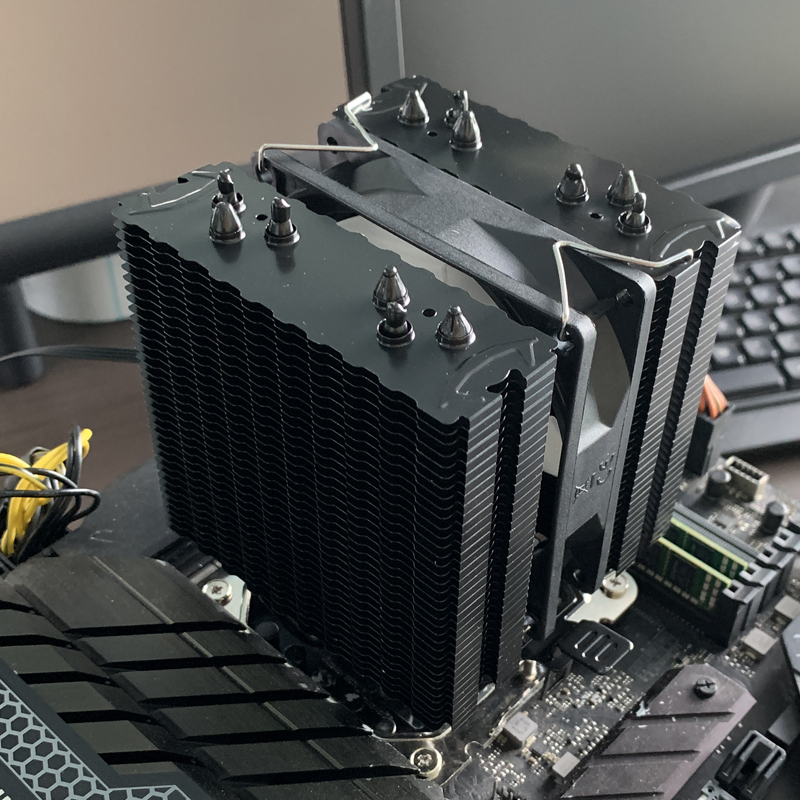 6 tubos de calor cpu cooler de - Cpu Heatsink avaliação e preço