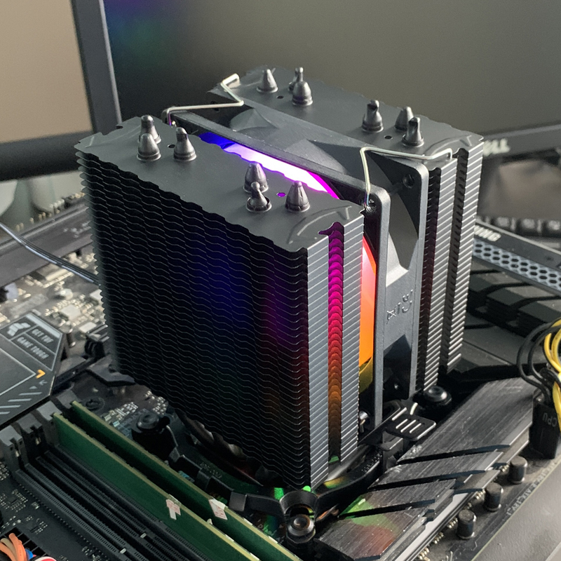 6 tubos de calor cpu cooler de - Cpu Heatsink avaliação e preço