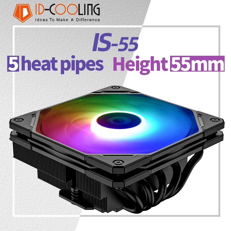 ID-COOLING IS-55 5 Heatpipe CP - Cpu Cooler avaliação e preço