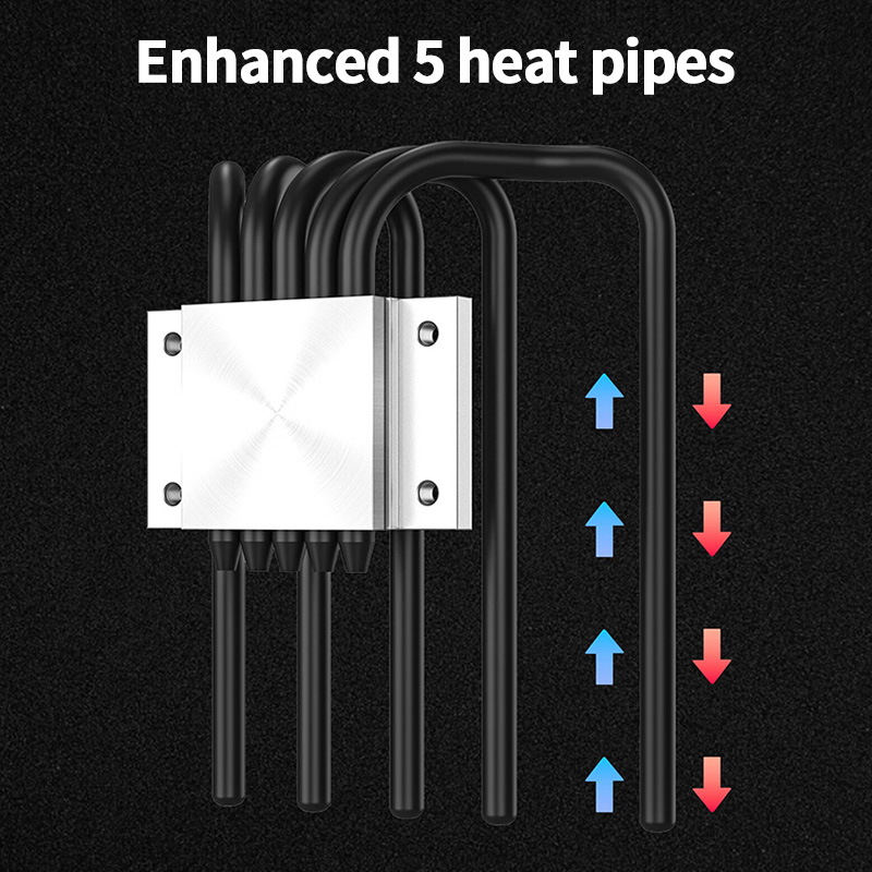 ID-COOLING IS-55 5 Heatpipe CP - Cpu Cooler avaliação e preço