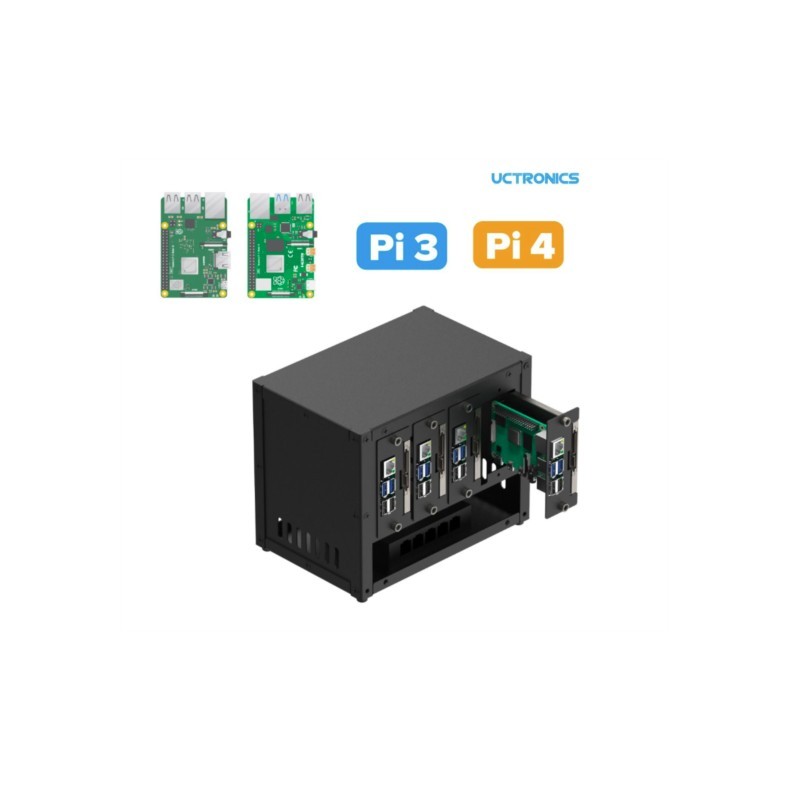 Gabinete UCTRONICS para Cluste - Case Fan avaliação e preço